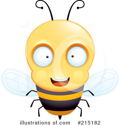Bee Clipart #215182 by Cory Thoman