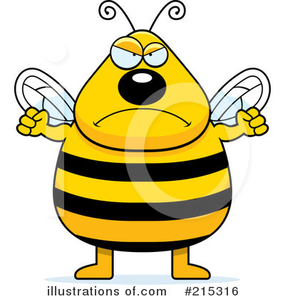 Bee Clipart #215316 by Cory Thoman