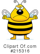 Bee Clipart #215316 by Cory Thoman