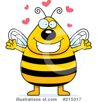 Bee Clipart #215317 by Cory Thoman