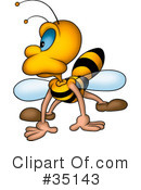 Bee Clipart #35143 by dero