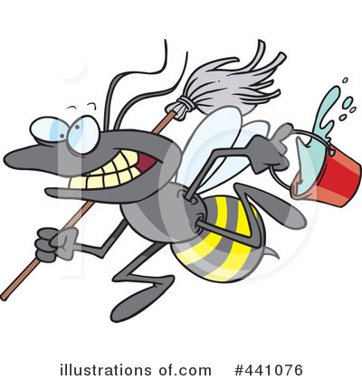 Bee Clipart #441076 by toonaday