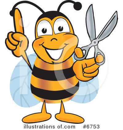 Bee Clipart #6753 by Toons4Biz