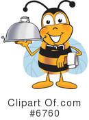Bee Clipart #6760 by Mascot Junction