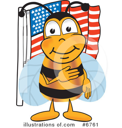Bee Clipart #6761 by Toons4Biz