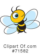 Bee Clipart #71582 by Lal Perera