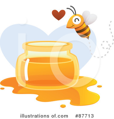 Royalty-Free (RF) Bee Clipart Illustration by Qiun - Stock Sample #87713