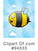 Bee Clipart #94333 by Cory Thoman
