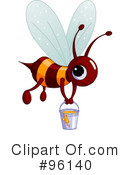 Bee Clipart #96140 by Pushkin