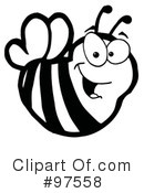 Bee Clipart #97558 by Hit Toon
