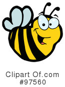Bee Clipart #97560 by Hit Toon