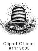 Bee Hive Clipart #1119683 by Prawny Vintage