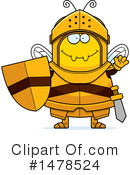 Bee Knight Clipart #1478524 by Cory Thoman
