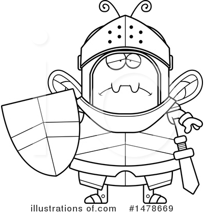 Bee Knight Clipart #1478669 by Cory Thoman