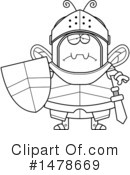 Bee Knight Clipart #1478669 by Cory Thoman