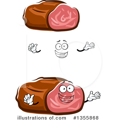Royalty-Free (RF) Beef Clipart Illustration by Vector Tradition SM - Stock Sample #1355868