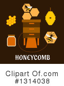 Beekeeping Clipart #1314038 by Vector Tradition SM