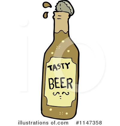 Royalty-Free (RF) Beer Clipart Illustration by lineartestpilot - Stock Sample #1147358