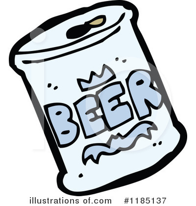 Royalty-Free (RF) Beer Clipart Illustration by lineartestpilot - Stock Sample #1185137