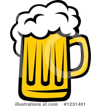 Royalty-Free (RF) Beer Clipart Illustration by Vector Tradition SM - Stock Sample #1231401