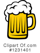 Beer Clipart #1231401 by Vector Tradition SM