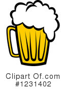Beer Clipart #1231402 by Vector Tradition SM