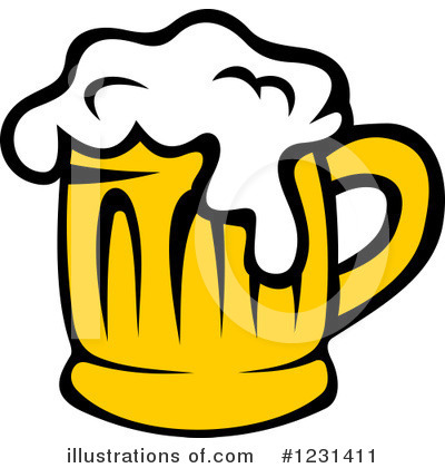 Royalty-Free (RF) Beer Clipart Illustration by Vector Tradition SM - Stock Sample #1231411