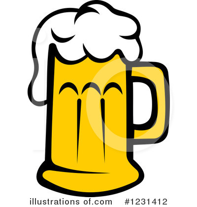 Royalty-Free (RF) Beer Clipart Illustration by Vector Tradition SM - Stock Sample #1231412