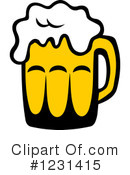 Beer Clipart #1231415 by Vector Tradition SM