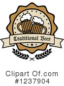 Beer Clipart #1237904 by Vector Tradition SM