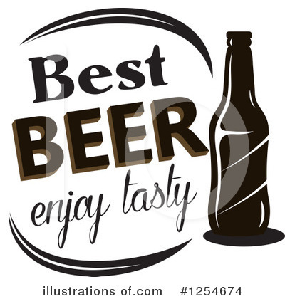 Royalty-Free (RF) Beer Clipart Illustration by Vector Tradition SM - Stock Sample #1254674