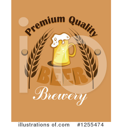 Royalty-Free (RF) Beer Clipart Illustration by Vector Tradition SM - Stock Sample #1255474