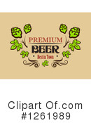 Beer Clipart #1261989 by Vector Tradition SM