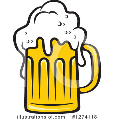 Royalty-Free (RF) Beer Clipart Illustration by Vector Tradition SM - Stock Sample #1274118