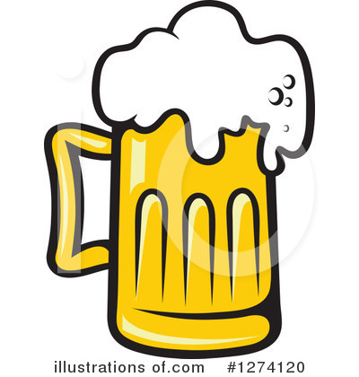Royalty-Free (RF) Beer Clipart Illustration by Vector Tradition SM - Stock Sample #1274120