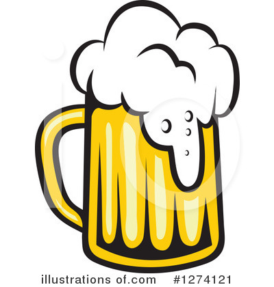 Royalty-Free (RF) Beer Clipart Illustration by Vector Tradition SM - Stock Sample #1274121