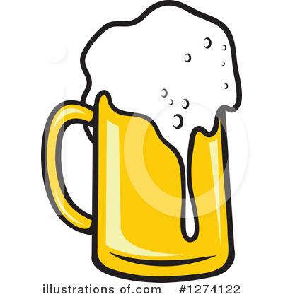 Royalty-Free (RF) Beer Clipart Illustration by Vector Tradition SM - Stock Sample #1274122