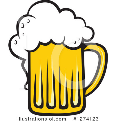 Royalty-Free (RF) Beer Clipart Illustration by Vector Tradition SM - Stock Sample #1274123