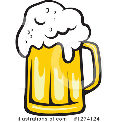 Royalty-Free (RF) Beer Clipart Illustration by Vector Tradition SM - Stock Sample #1274124
