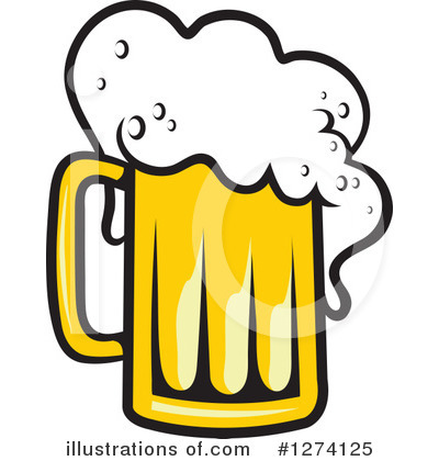 Royalty-Free (RF) Beer Clipart Illustration by Vector Tradition SM - Stock Sample #1274125