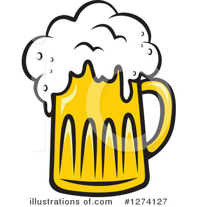 Royalty-Free (RF) Beer Clipart Illustration by Vector Tradition SM - Stock Sample #1274127