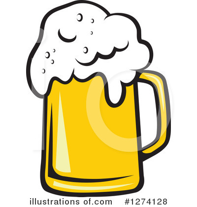 Royalty-Free (RF) Beer Clipart Illustration by Vector Tradition SM - Stock Sample #1274128