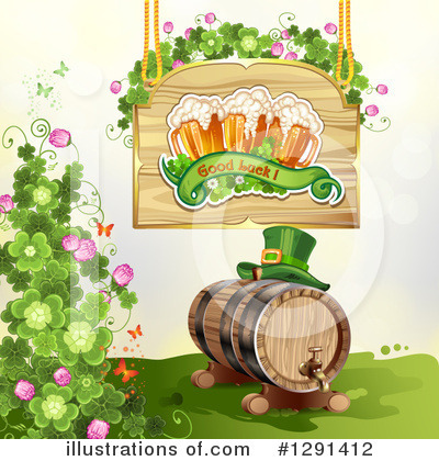 Royalty-Free (RF) Beer Clipart Illustration by merlinul - Stock Sample #1291412