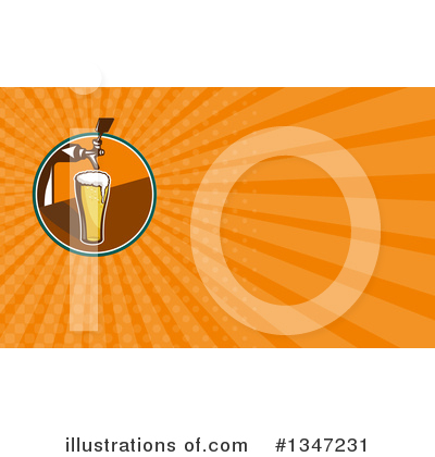 Royalty-Free (RF) Beer Clipart Illustration by patrimonio - Stock Sample #1347231