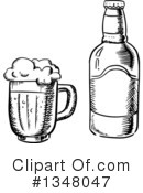 Beer Clipart #1348047 by Vector Tradition SM