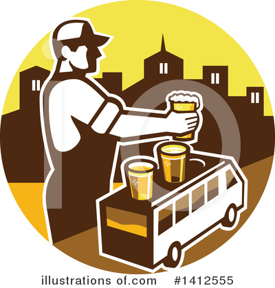 Beer Clipart #1412555 by patrimonio