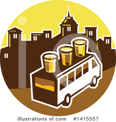 Royalty-Free (RF) Beer Clipart Illustration by patrimonio - Stock Sample #1415557