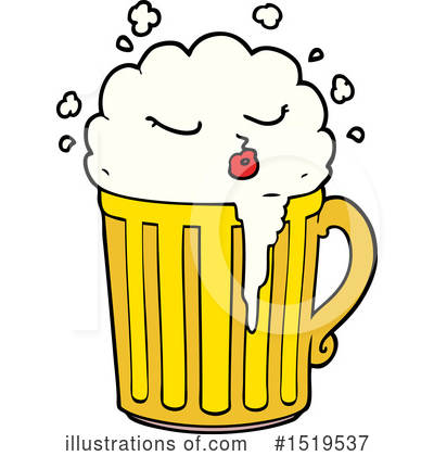 Royalty-Free (RF) Beer Clipart Illustration by lineartestpilot - Stock Sample #1519537