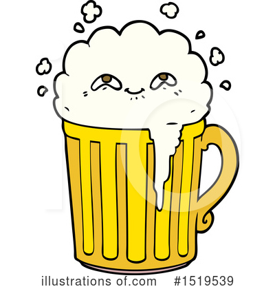 Royalty-Free (RF) Beer Clipart Illustration by lineartestpilot - Stock Sample #1519539