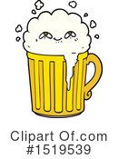 Beer Clipart #1519539 by lineartestpilot